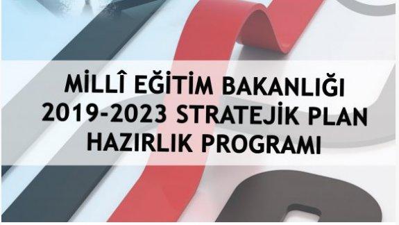 2019-2023 Stratejik Planı Genelgesi Yayınlanmıştır.
